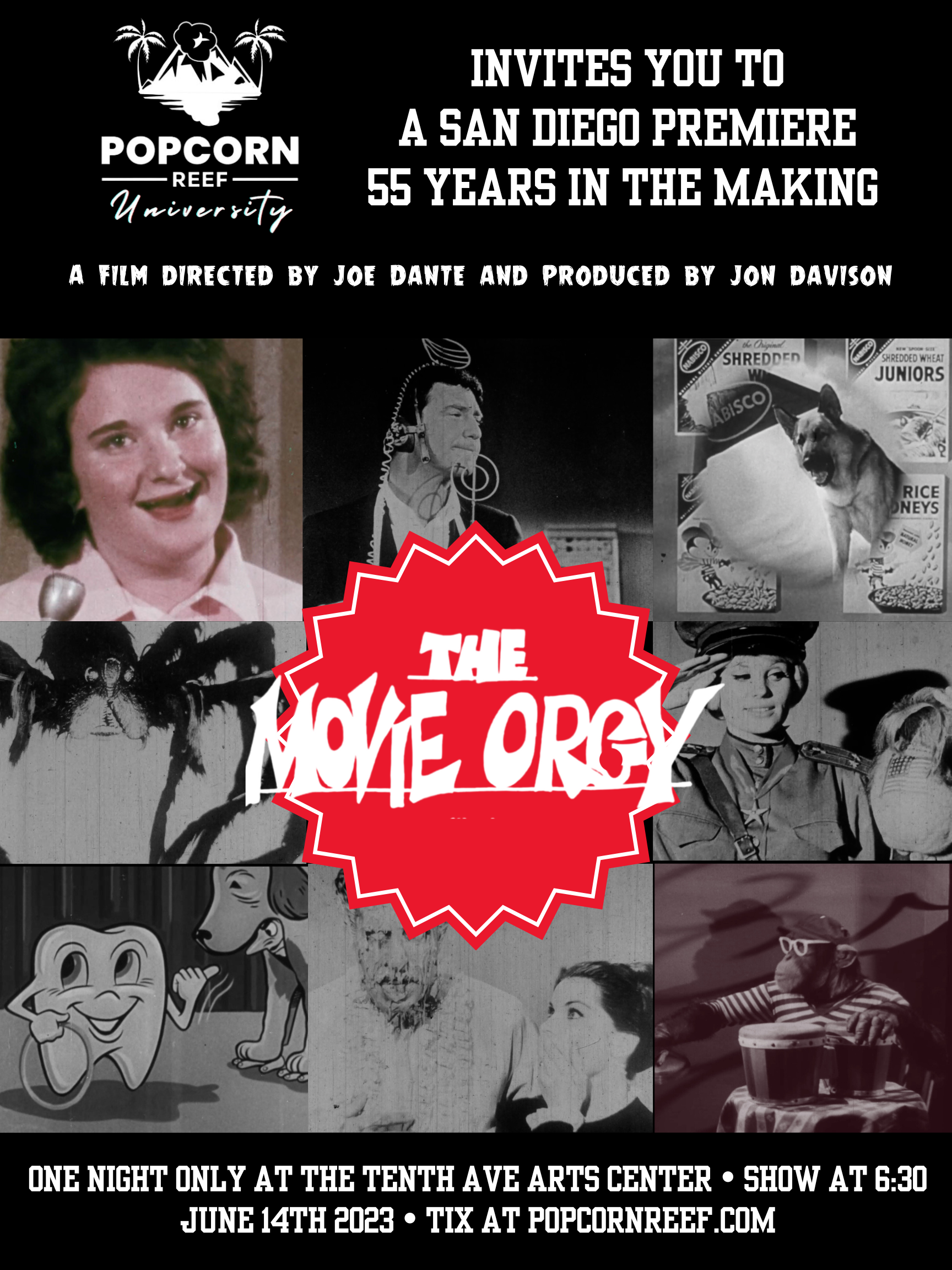 Screening The San Diego Premiere of Joe Dante s THE MOVIE ORGY 6