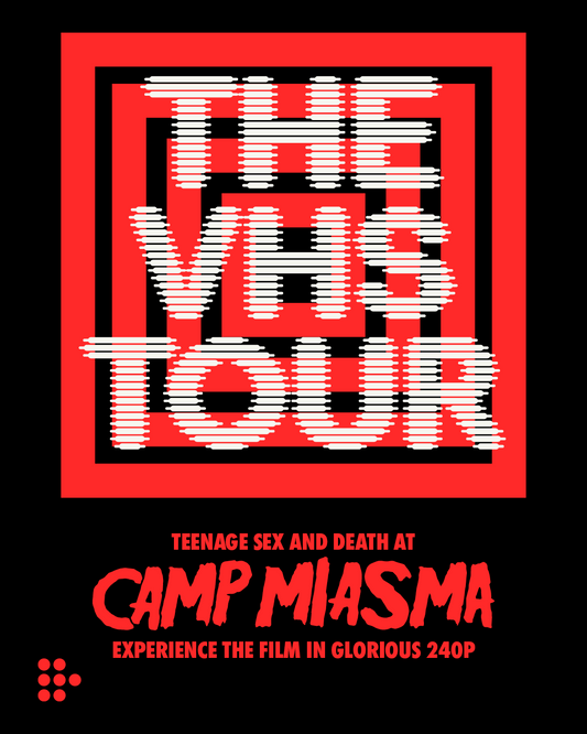 Screening: TEENAGE SEX AND DEATH AT CAMP MIASMA: THE VHS TOUR at The Tenth Avenue Arts Center [10/20/26]