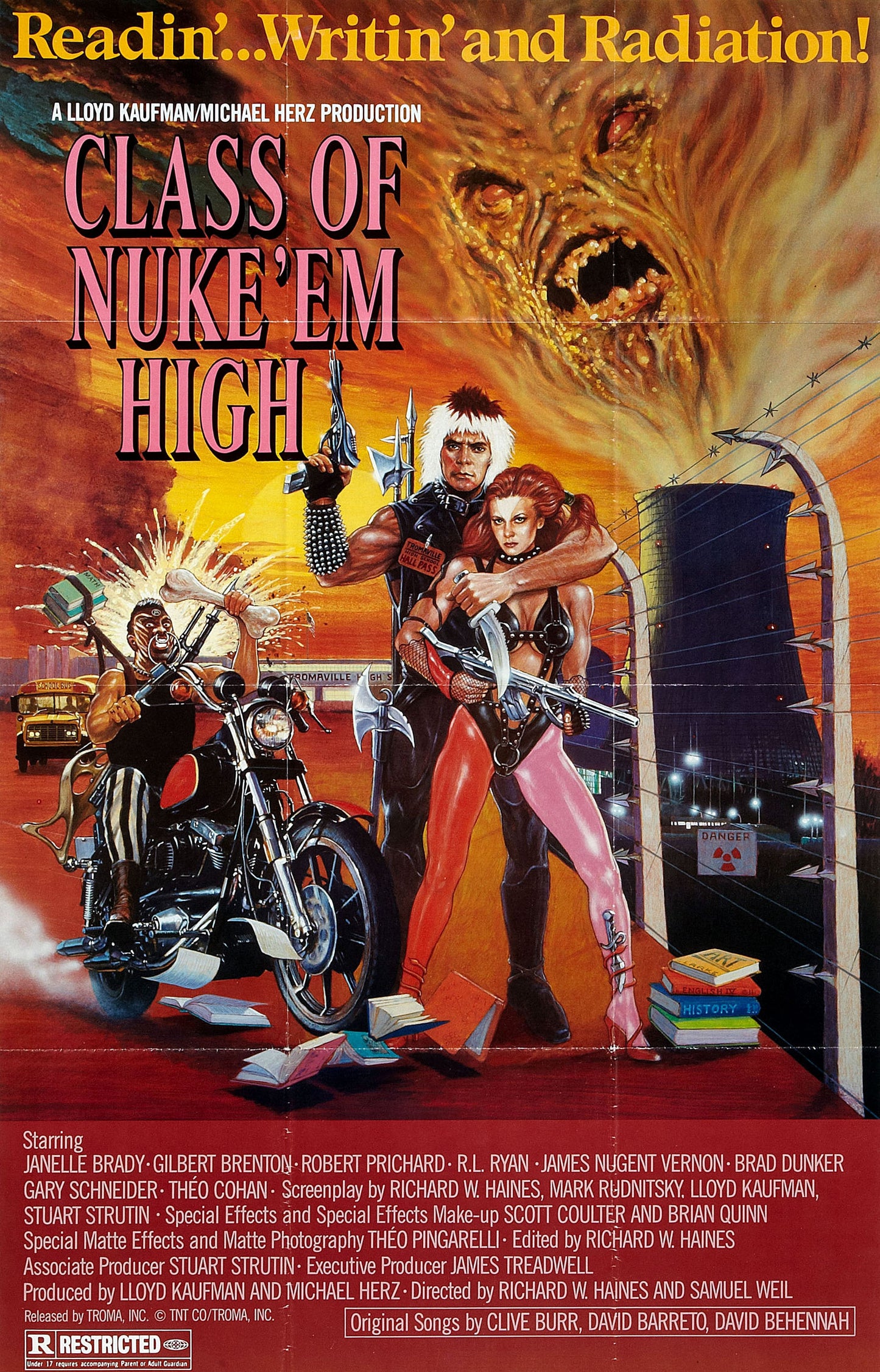 Screening: CLASS OF NUKE 'EM HIGH (40th Anniversary Screening) at The Tenth Avenue Arts Center [7/28/26]