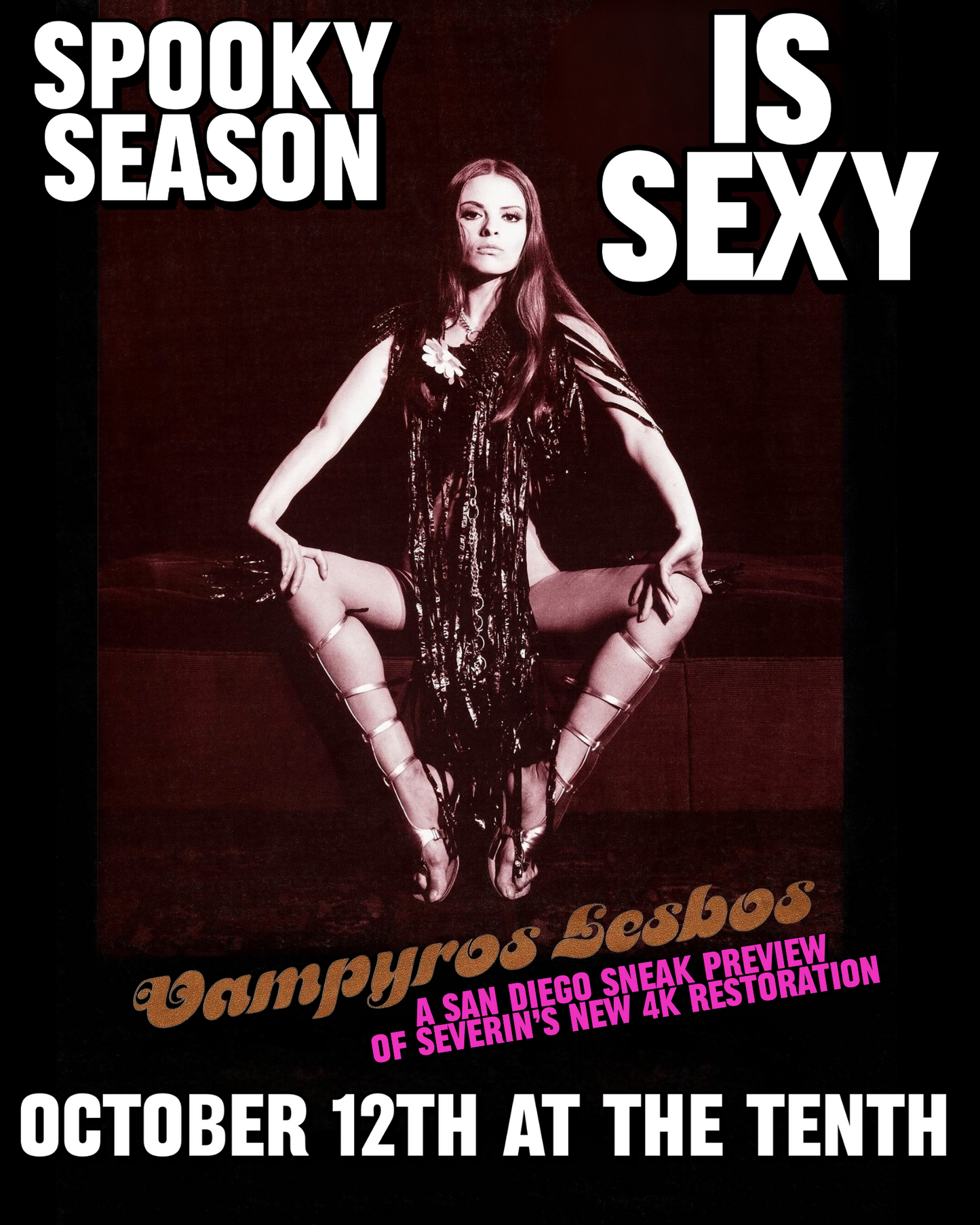 Screening: VAMPYROS LESBOS at The Tenth Avenue Arts Center [10/12/25]